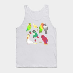 Parrot Friends Sticker Pack Tank Top